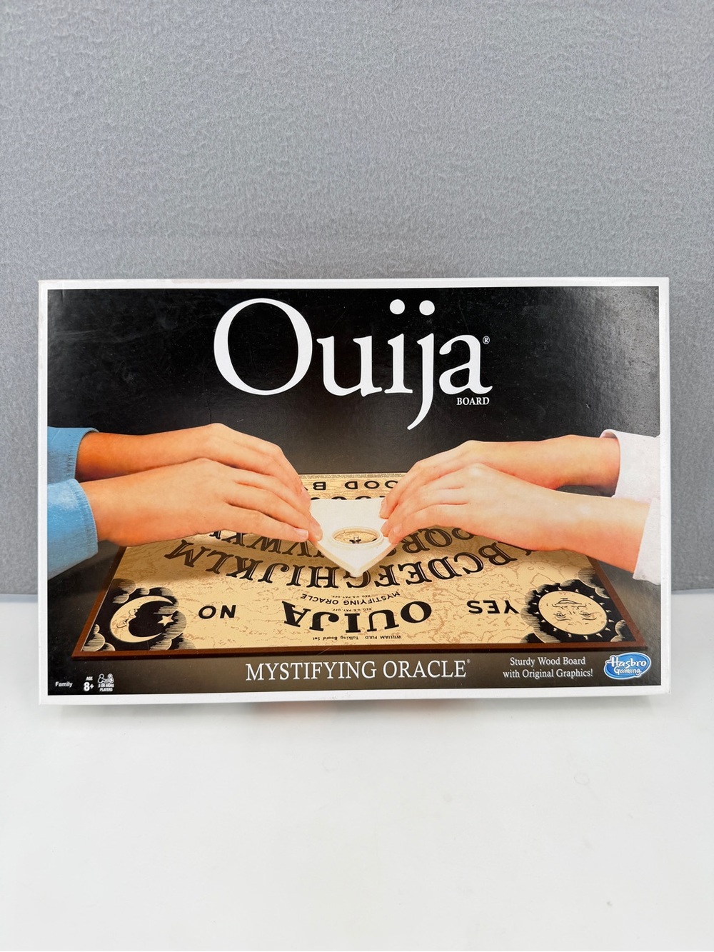 Ouija Board Mystifying Oracle Game William Fuld 2017 Hasbro Halloween Wood Board